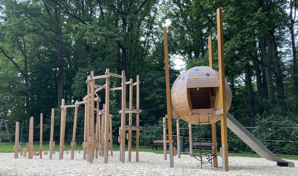 Kletterparcours Stadtpark Soest.
