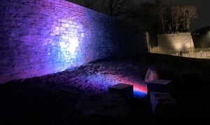 Akzentuierende Wall Beleuchtung