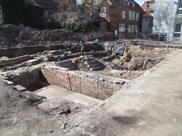Grabung an der Thomästraße
