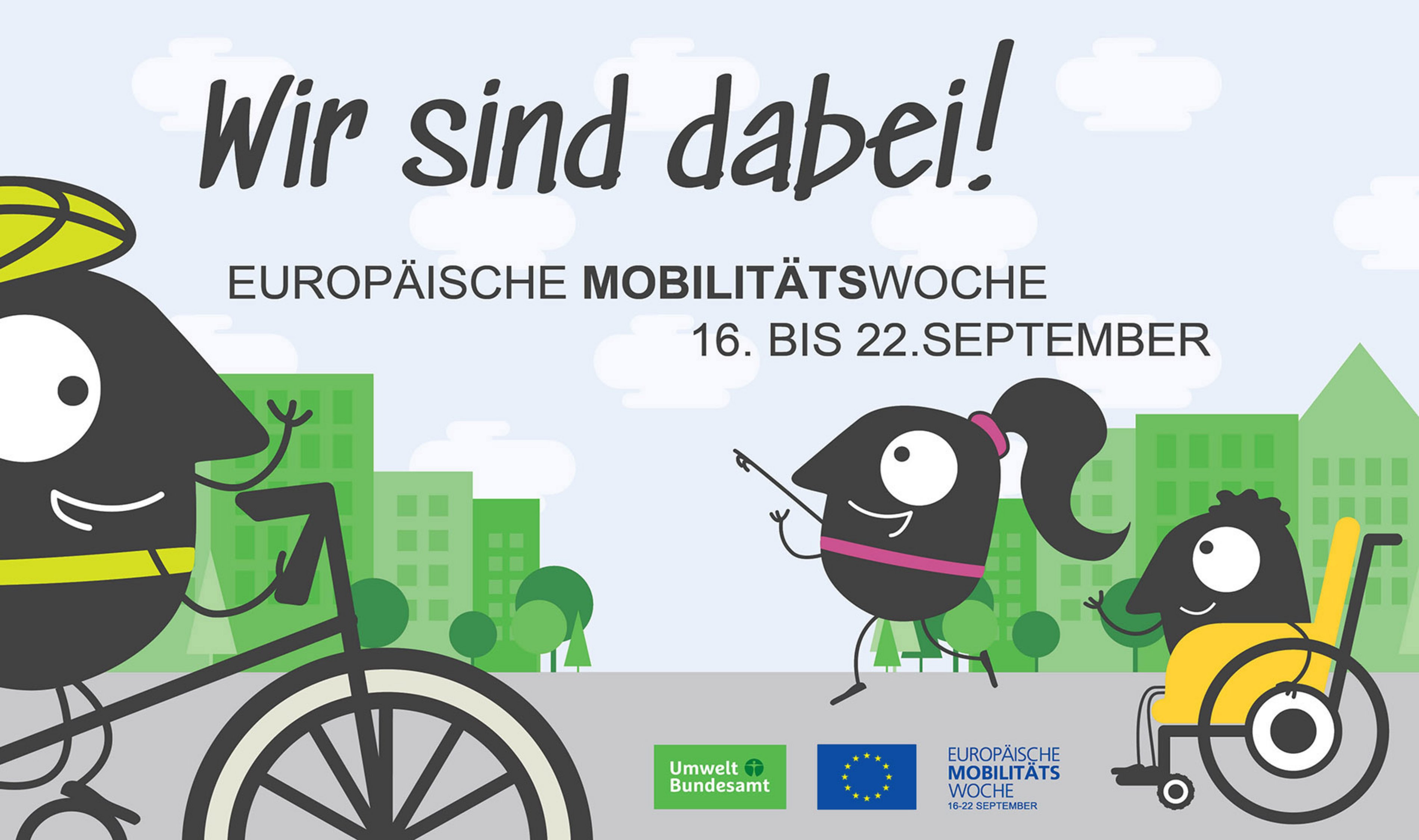 Europäischen Mobilitätswoche vom 16. bis 22. September 2023