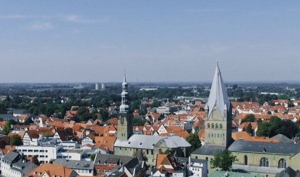 Über den Dächern von Soest.