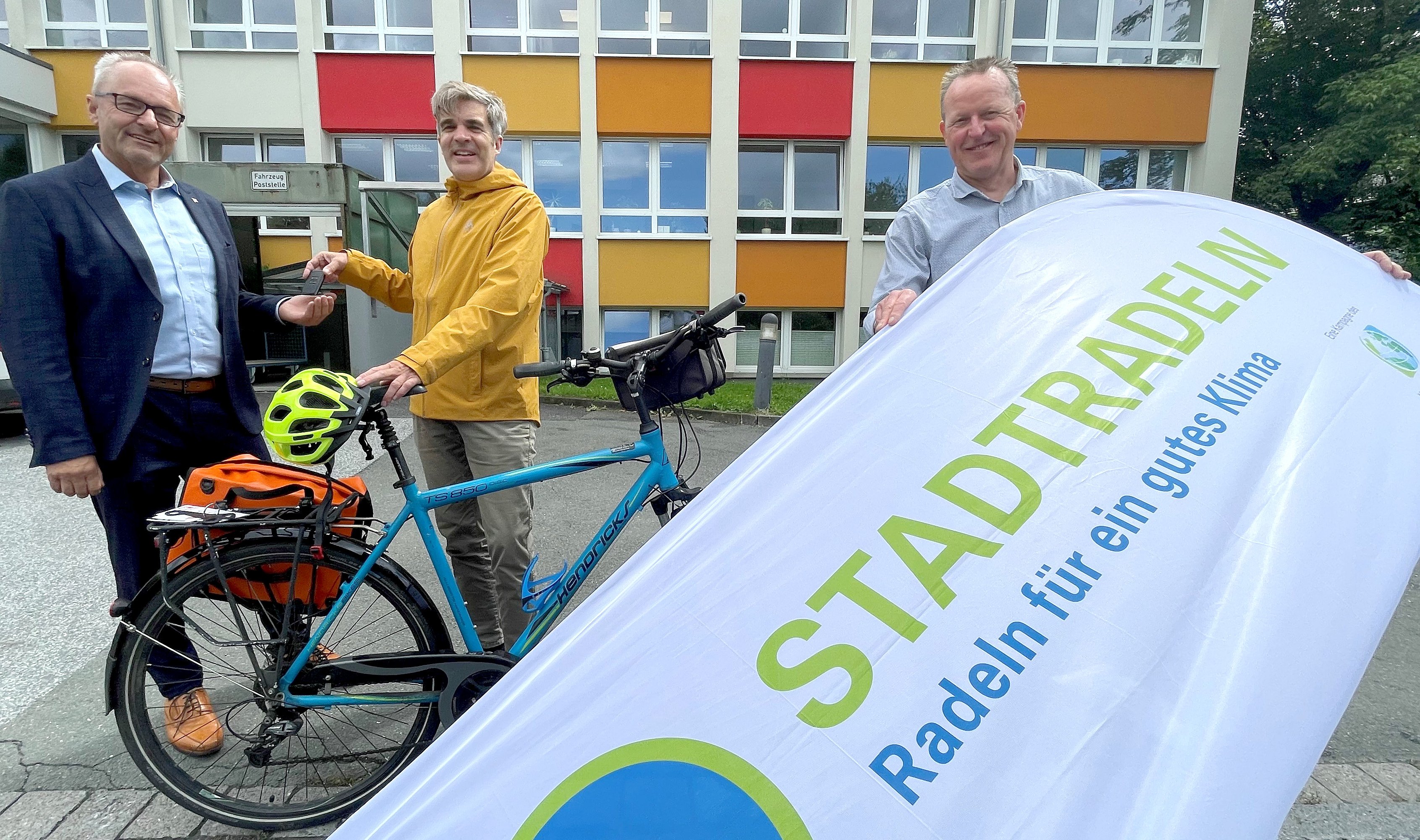 Stadt Soest und der diesjährige „Stadtradeln-Star“ Bernd Ellersiek sind dabei