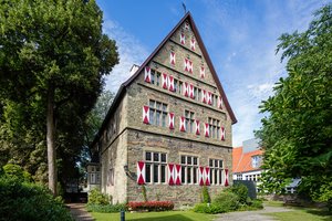 Burghofmuseum mit der Stadt Soest