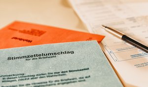 Briefwahlunterlagen können ab Montag, 13. April im Blauen Saal beantragt werden