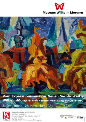Plakat zur Ausstellung - Vom Expressionismus zur Neuen Sachlichkeit