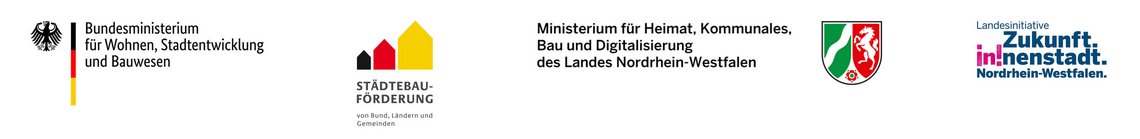 Logoreihe Städtebauförderung von Bund und Land