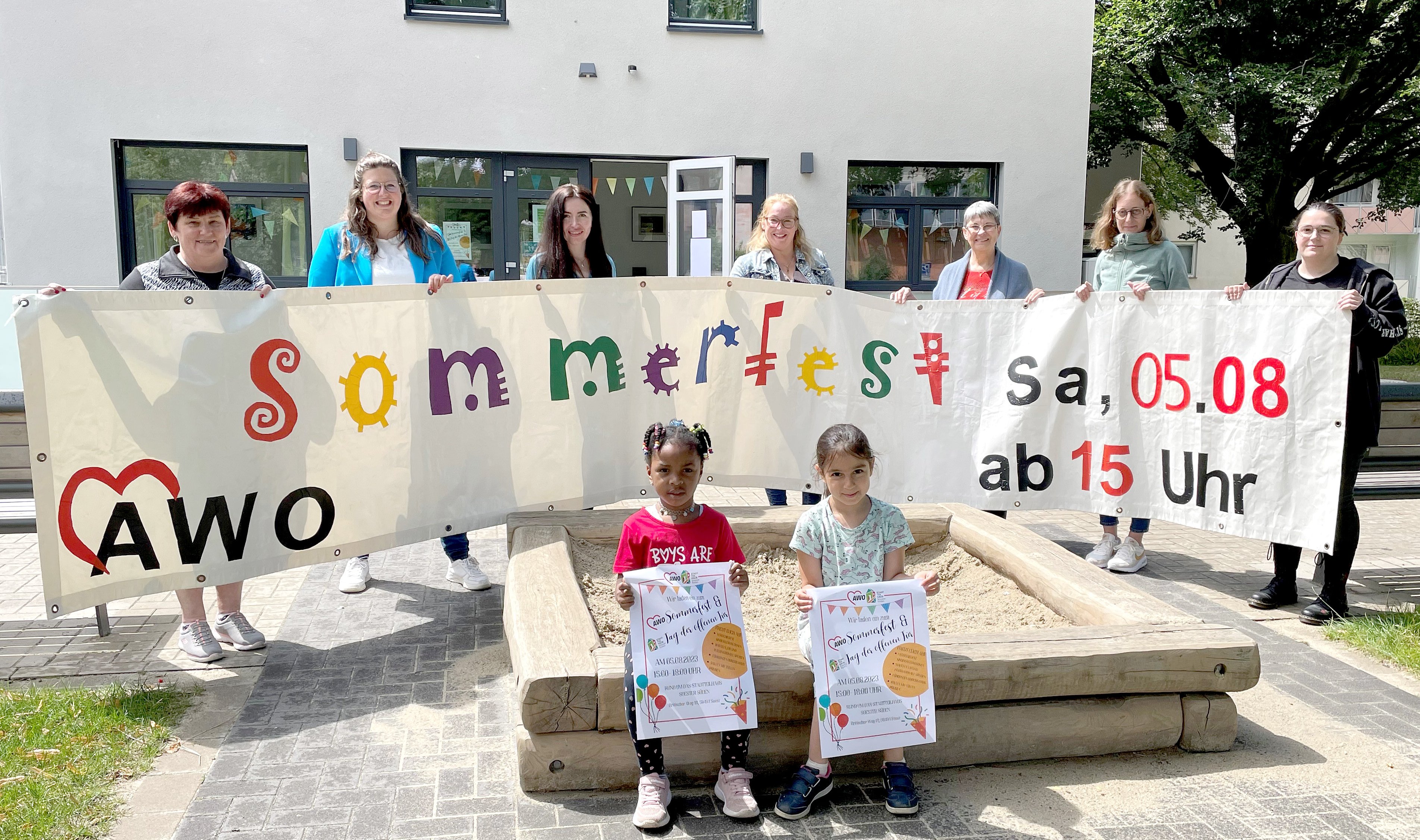 AWO-Sommerfest und Tag der offenen Tür im Stadtteilhaus bieten ein buntes Familienprogramm