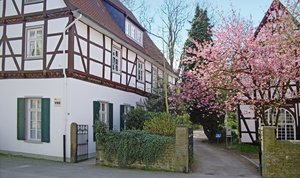 VHS Gebäude im Sommer