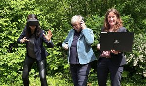 Anja Plesser, Christiane Rittmeier und Jennifer Bubolz von der VHS Soest.